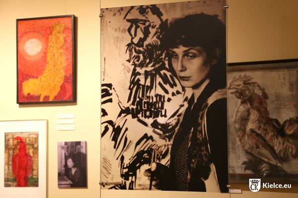 Sztuka i życie Jadwigi Trzcińskiej na wystawie w Muzeum Historii Kielc