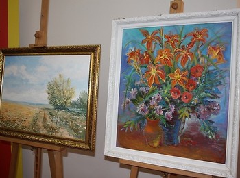 Obrazy ukraińskich artystów na aukcji charytatywnej1.jpg
