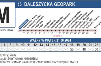 Przystanek Olszewskiego - kierunek Daleszycka GEOPARK.jpg