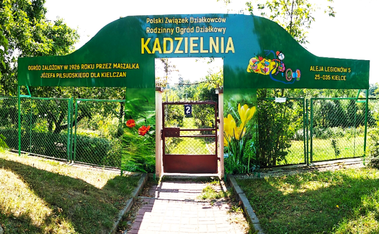 Brama do ogrodu „Kadzielnia”