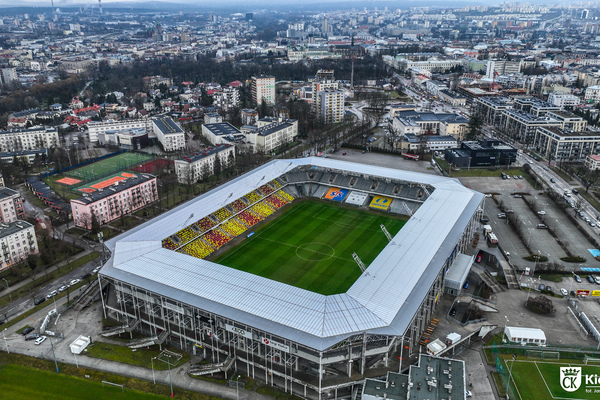 stadion Exbud Arena z drona