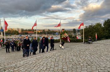 82. rocznica wybuchu II wojny św. - Prezydent Kielc na Westerplatte