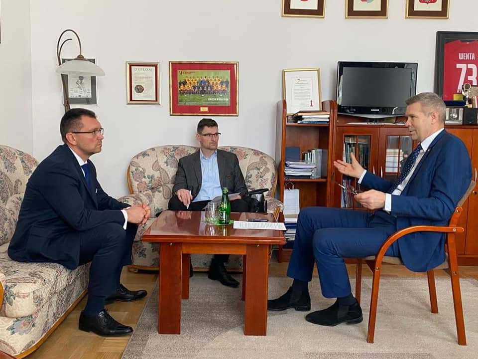 Prezydent Kielc gościł Konsula Generalnego Ukrainy
