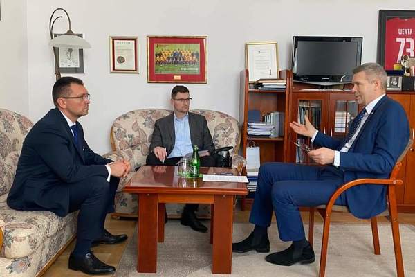 Prezydent Kielc gościł Konsula Generalnego Ukrainy