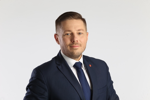 Marcin Chłodnicki zastępca prezydenta Kielc.