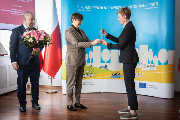 Kielce nagrodzone za kampanię promocyjną Europejskiego Tygodnia Zrównoważonego Transportu