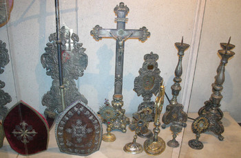 Cenne eksponaty w skarbcu katedralnym